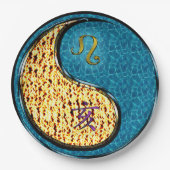 Leo & Waterzwijn Papieren Bordje (Voorkant)