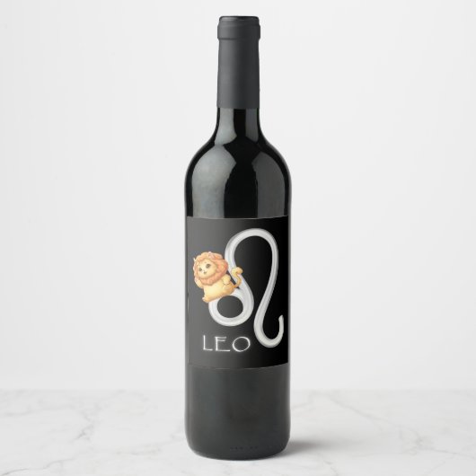 Leo Wijnlabel Wijn Etiket (Voorkant)