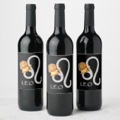 Leo Wine Label Wijn Etiket (Flessen)