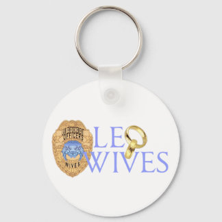LEO Wives Officiële Logo Sleutelhanger