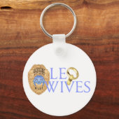 LEO Wives Officiële Logo Sleutelhanger (Voorkant)