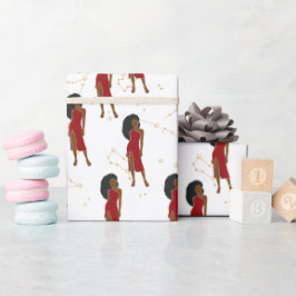 Leo Woman Zodiac Cadeaupapier