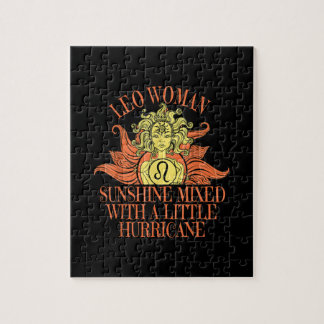 Leo Woman Zodiac Sign Juli Birthday Legpuzzel