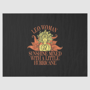 Leo Woman Zodiac Sign Juli Birthday Tissuepapier