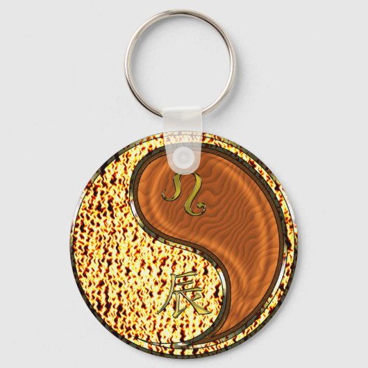 Leo & Wood Dragon Sleutelhanger (Voorkant)