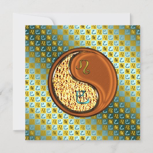Leo & Wood Snake Kaart (Voorkant)