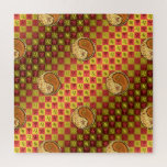 Leo & Wood Tiger Legpuzzel<br><div class="desc">For those born under the sign of Leo in the Year of the Wood Tiger.</div>