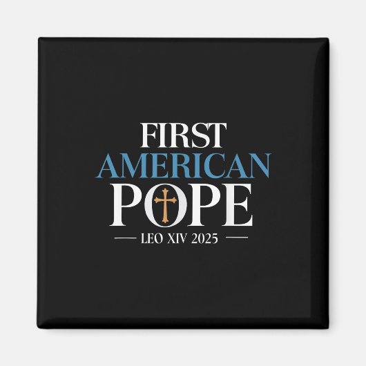 Leo XIV, de eerste Amerikaanse paus Magneet (Voorkant)