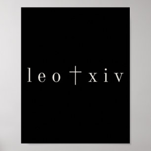 Leo XIV nieuwe paus eerste Amerikaanse paus Poster