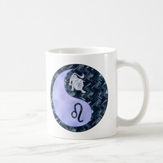 Leo Yin Yang Koffiemok (Rechts)