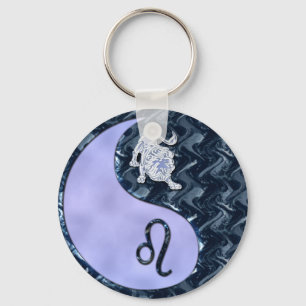 Leo Yin Yang Sleutelhanger