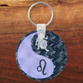 Leo Yin Yang Sleutelhanger (Voorkant)