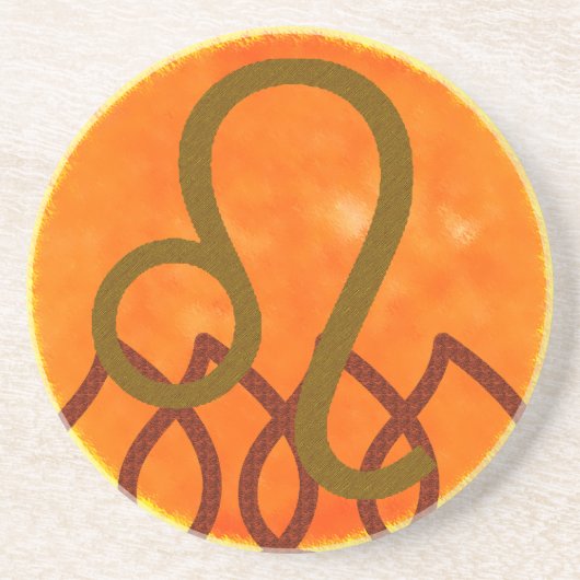 Leo Zandsteen Onderzetter (Voorkant)