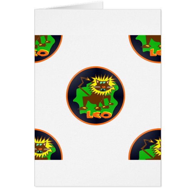 leo zodiac (Voorkant)