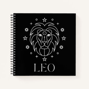 Leo Zodiac Astrologie Notitieboek