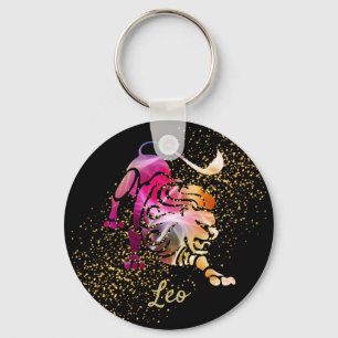 Leo - Zodiac Astrology Sign Sleutelhanger
