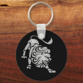 Leo Zodiac Astrology Sleutelhanger (Voorkant)
