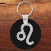 Leo Zodiac Astrology Sleutelhanger (Voorkant)