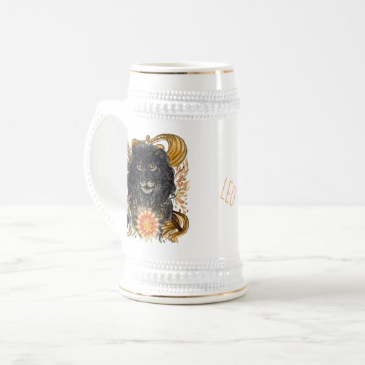 Leo Zodiac Bierpul (Voorkant links)