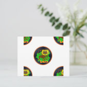 leo zodiac briefkaart (Staand voorkant)