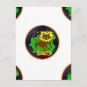 leo zodiac briefkaart (Voorkant)