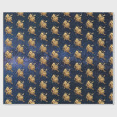 Leo Zodiac Cadeaupapier (Vlak)