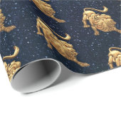 Leo Zodiac Cadeaupapier (Rol Hoek)