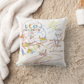 Leo Zodiac Children's Astrology Pillow Kussen (Deken)