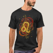Leo Zodiac Fire element T-shirt (Voorkant)