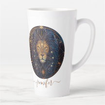 Leo Zodiac Gold en zwart