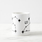 Leo zodiac horoscoop mok cadeau (Center)