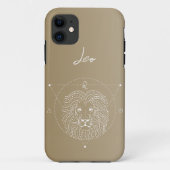 Leo zodiac horoscope-stertekengradiënt Case-Mate iPhone case (Achterkant)