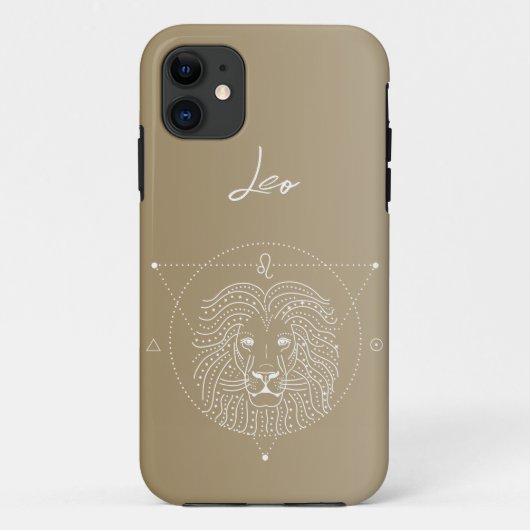 Leo zodiac horoscope-stertekengradiënt Case-Mate iPhone case (Achterkant)