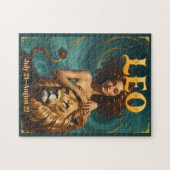 Leo Zodiac Jigsaw Juli/Augustus Leeuw Gift Legpuzzel (Horizontaal)