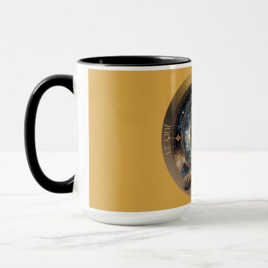 Leo Zodiac Koffie Mok (Links)