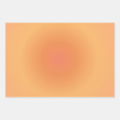 Leo Zodiac, Leo Aura Oranje Gradient Inpakpapier Vel (Voorkant 2)