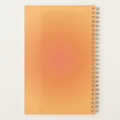Leo Zodiac, Leo Aura Oranje Gradient Planner (Achterkant)