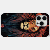 Leo Zodiac Lion grafische print Case-Mate iPhone Case (Achterkant (horizontaal))