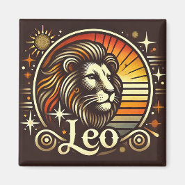 Leo Zodiac Magnet  Design