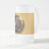 Leo Zodiac Matglas Bierpul (Voorkant rechts)