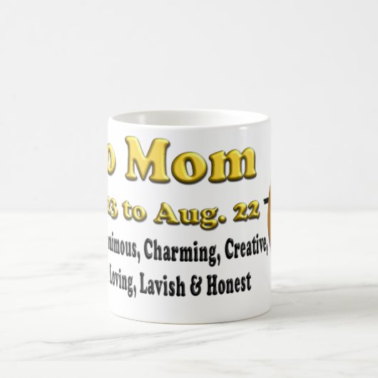 Leo Zodiac Moederdag Coffee Mok (Center)