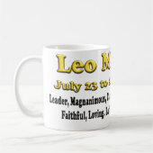 Leo Zodiac Moederdag Coffee Mok (Links)