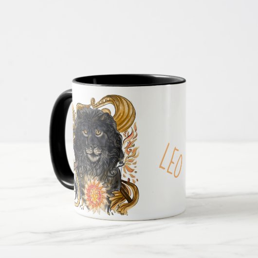 Leo Zodiac Mok (Voorkant links)