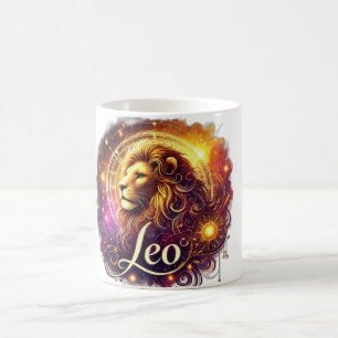 Leo Zodiac Mok – Vet & Stralend Ontwerp ♌🔥