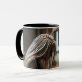 Leo Zodiac Musician Drums Mok (Voorkant links)