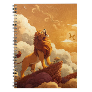 Leo Zodiac-Notitieboek Notitieboek