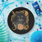 Leo~zodiac Papieren Bordje (Feest)