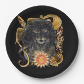 Leo~zodiac Papieren Bordje (Voorkant)