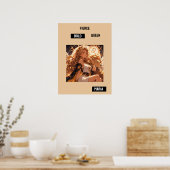 Leo Zodiac Poster Personalized Astrology Gift (Keuken)