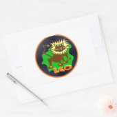 leo zodiac rechthoekige sticker (Envelop)